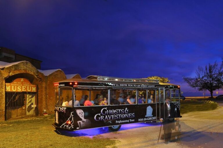 Key West: Ghosts & Gravestones Guided Trolley Tour Price And Duration