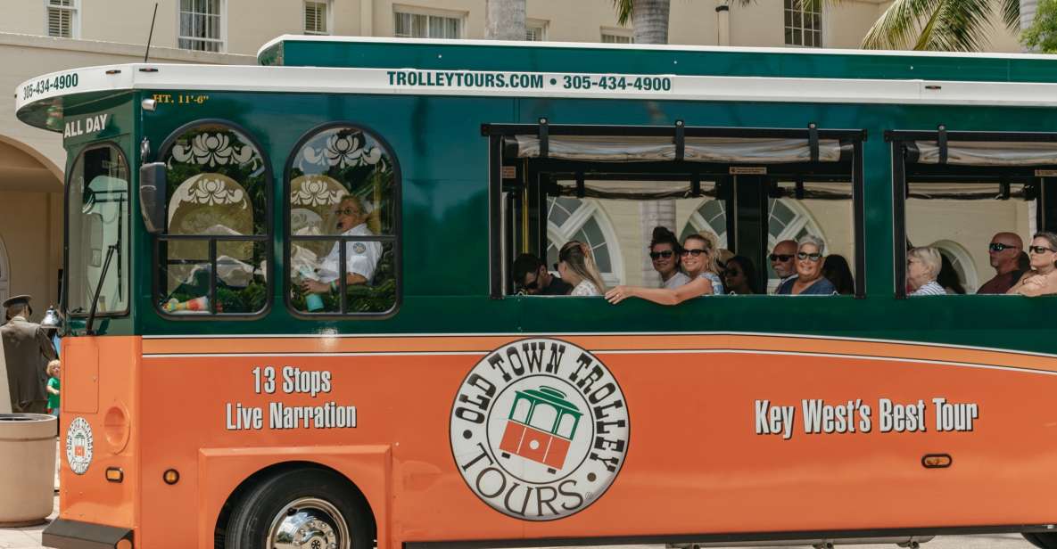 Key West: Old Town Trolley 12-Stop Hop-On Hop-Off Tour - Key Points