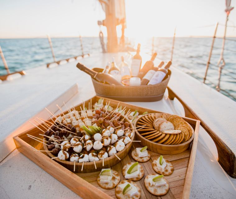 Key West Wind and Wine Sunset Sail Aboard Classic Schooner - Key Points