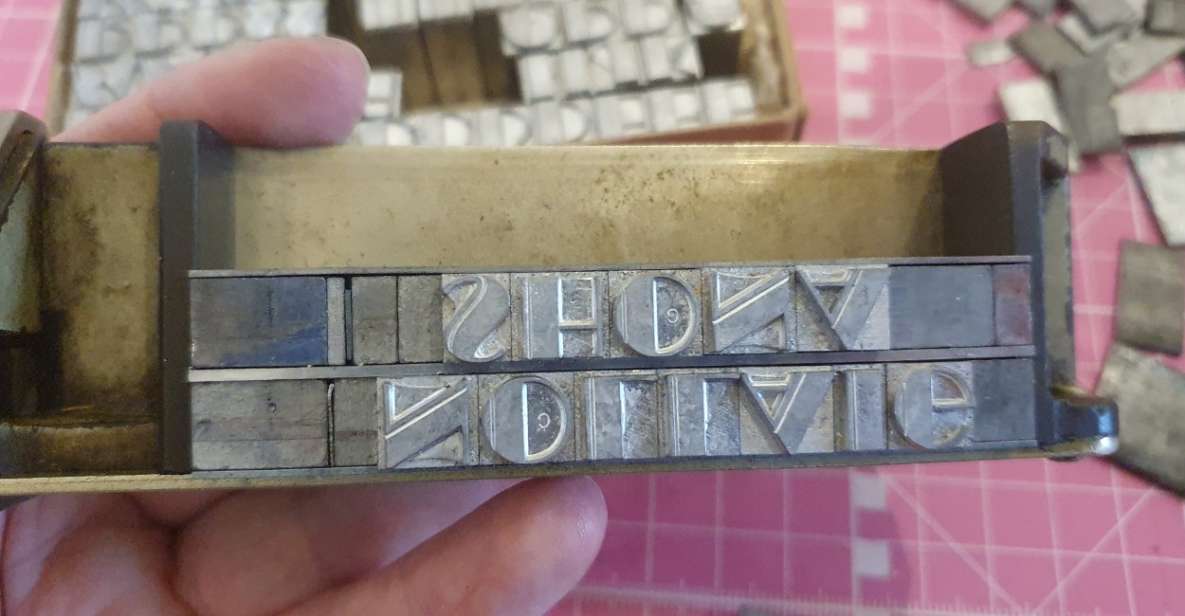 Kildare: Letterpress Printmaking Workshop With Instructor - Key Points