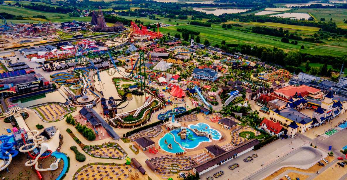 Krakow: Energylandia Rollercoaster Park Admission Ticket - Key Points