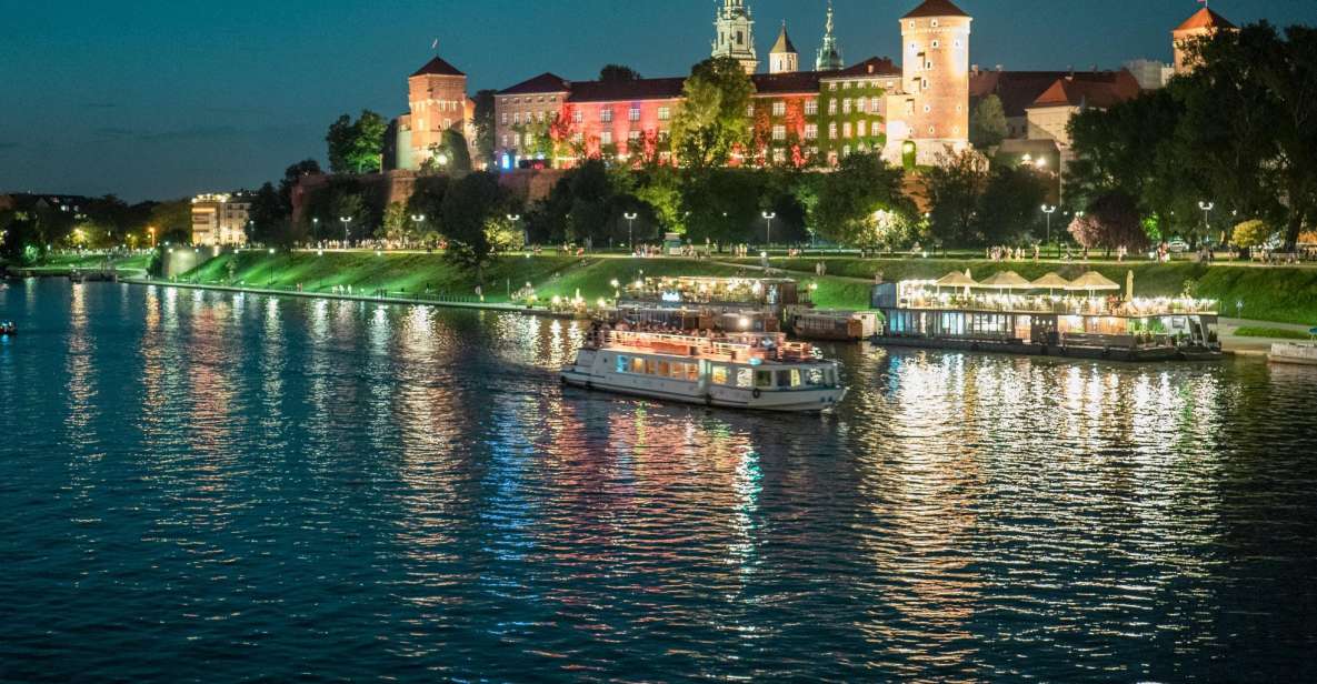 Krakow: Evening Cruise With a Glass of Wine - Key Points