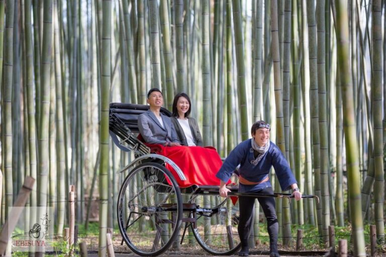 Kyoto: Arashiyama Customized Rickshaw Tour & Bamboo Forest Tour Overview