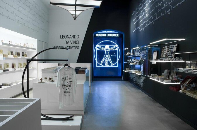 Leonardo Interactive Museum® Entrance Ticket - Key Points