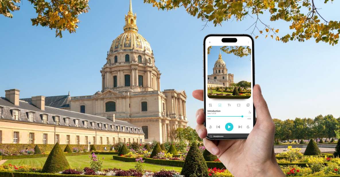 Les Invalides and Army Museum Ticket & In-App Audio Tour - Key Points