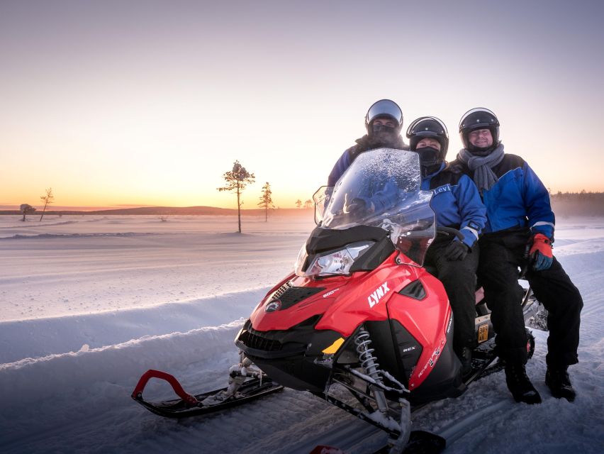 Levi: 1 Hour Easy Snowmobile - Key Points