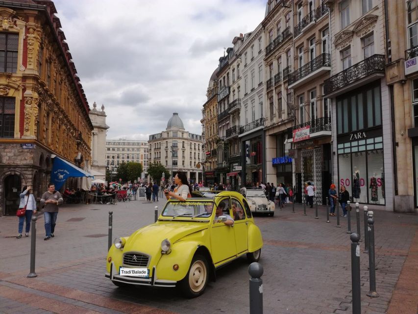 Lille Driving Tour by Convertible Citroen 2CV - Key Points