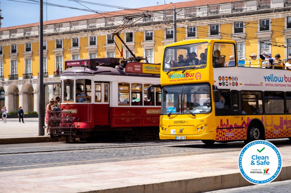 Lisbon 3-in-1 Hop-On Hop-Off Bus and Tram Tours - Key Points