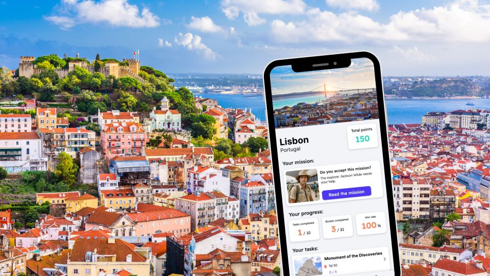 Lisbon: City Exploration Game and Tour on Your Phone - Key Points