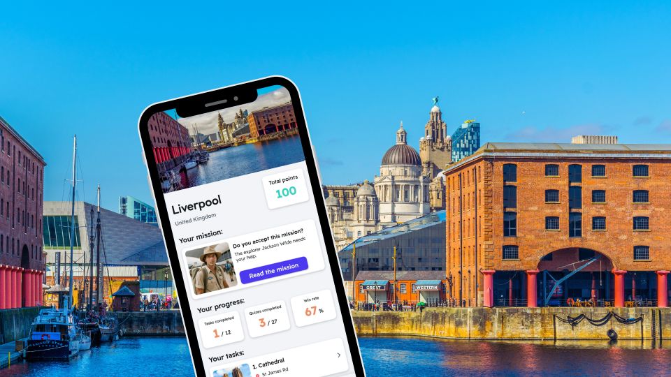 Liverpool: City Exploration Game and Tour on Your Phone - Key Points