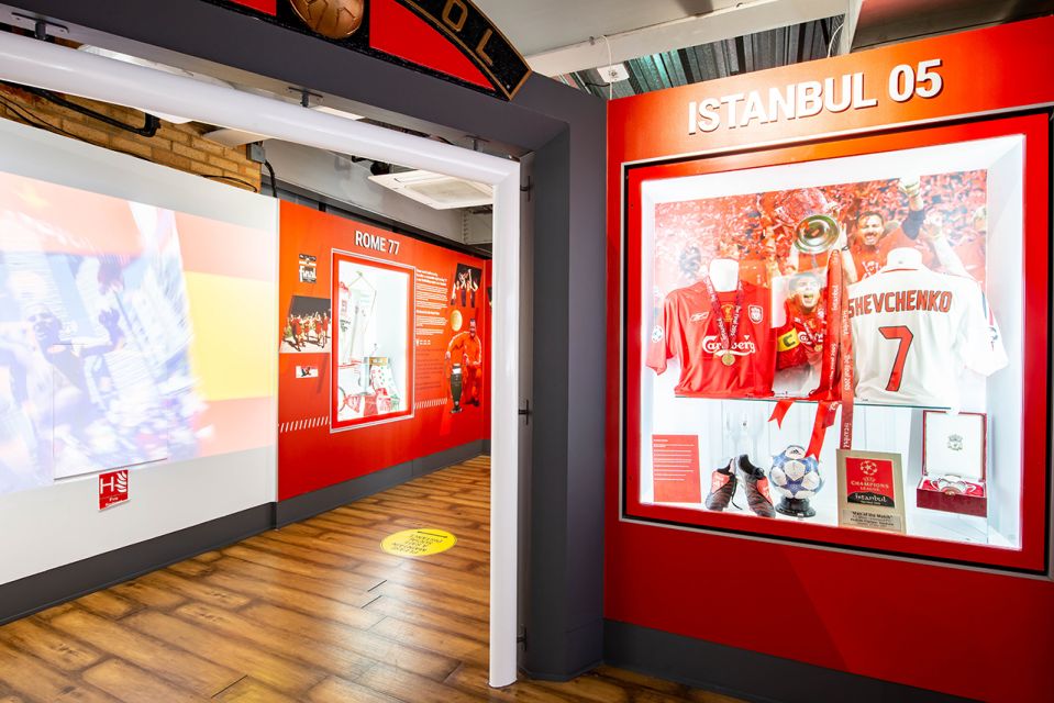 Liverpool Football Club: Museum Ticket - Key Points