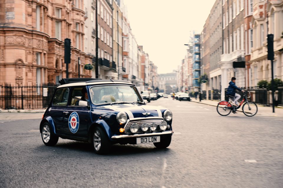 London Best Bits in a Classic Mini Cooper - Key Points