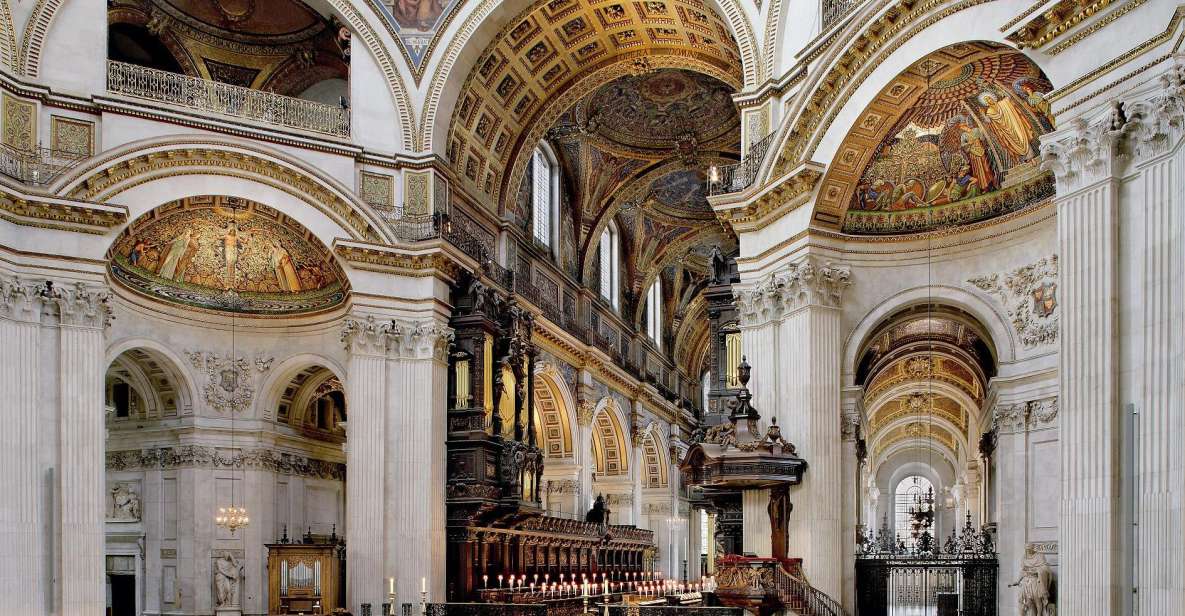 London: St Pauls Cathedral Entry Ticket - Key Points