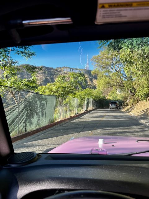 Los Angeles: Hollywood Sign Tour on an Open Pink Jeep - Key Points