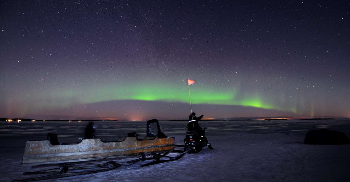 Luleå: Northern Lights Tour on a Snowmobile-drawn Sled - Key Points