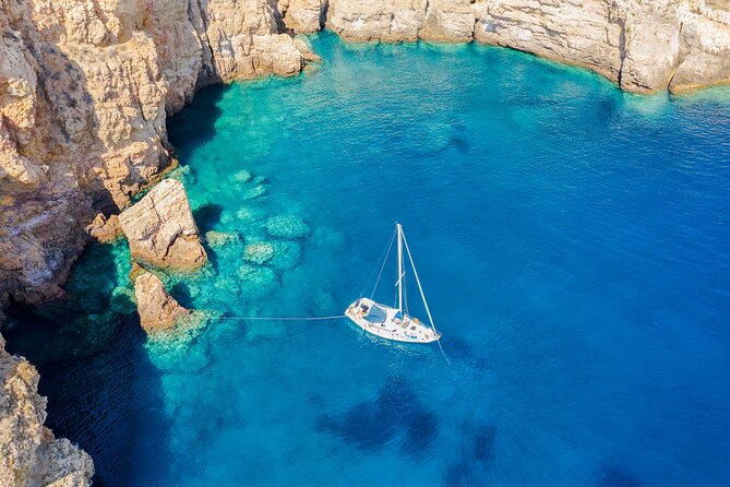 Luxury Day Sail Lindos Rhodes - Key Points