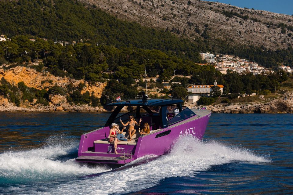 Luxury Private Boat Tour to Mljet With COLNAGO 45 - Key Points