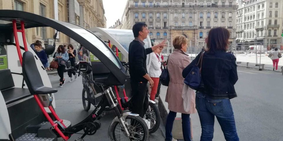 Lyon: 1 or 2-Hour Pedicab Tour - Key Points