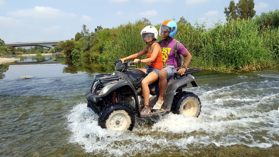 Málaga: Off-Road 2-Seater Quad Tour Through Dirt and River - Key Points