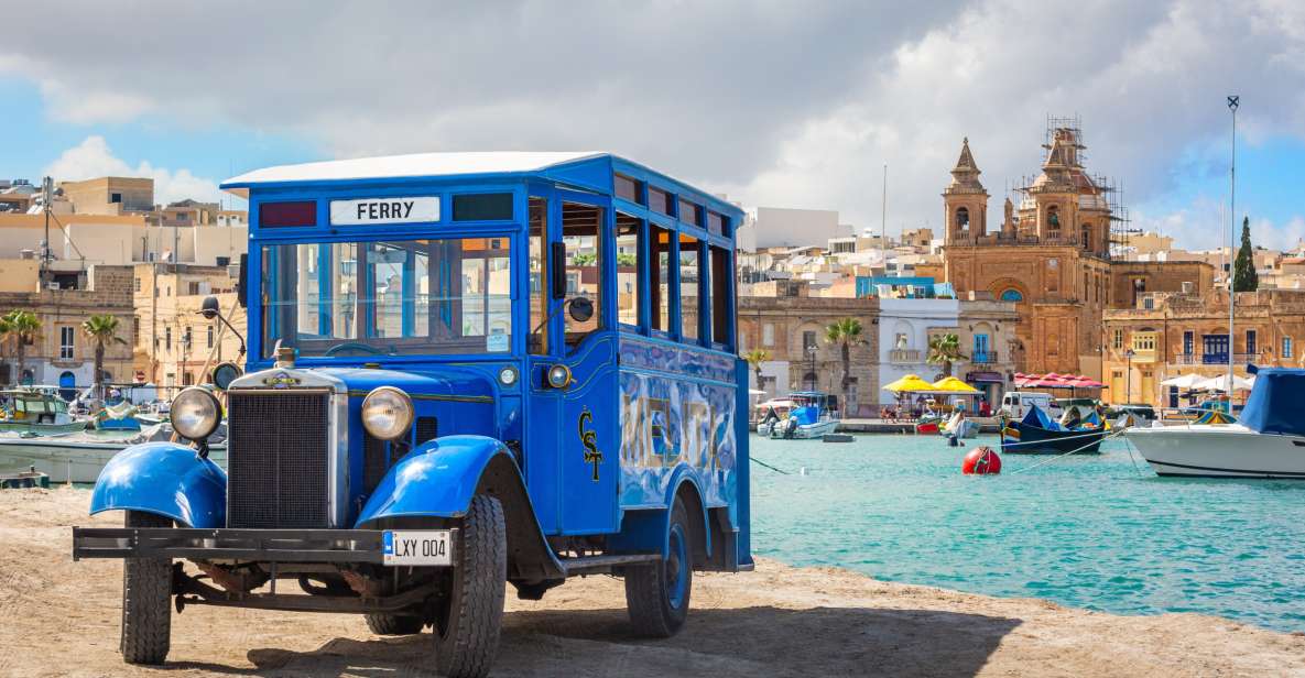 Malta: Scenic Tour by Vintage Bus Including Palazzo Falson - Key Points