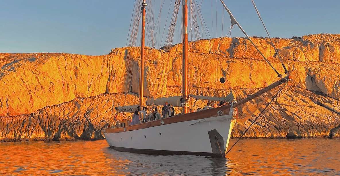 Marseille: Sunset Sailing Dinner in the Frioul Archipelago - Key Points