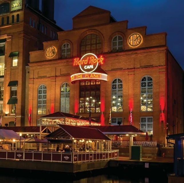 Meal at the Hard Rock Cafe Baltimore - Key Points