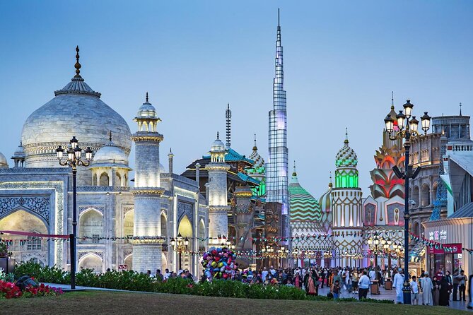 Miracle Garden and Global Village Dubai With Transfers - Key Points