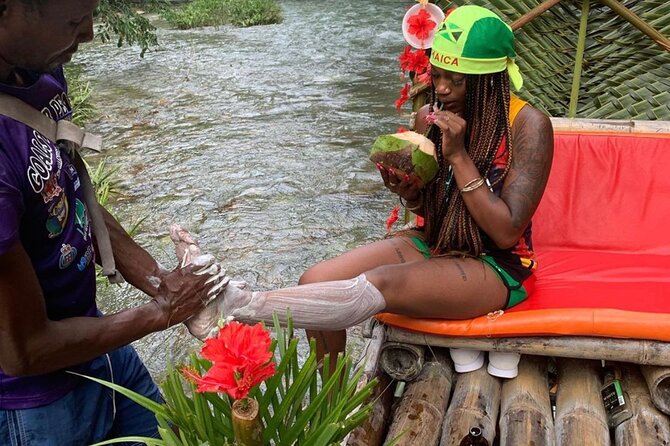 Montego Bay River Rafting And Limestone Foot Massage Private Tour - Key Points