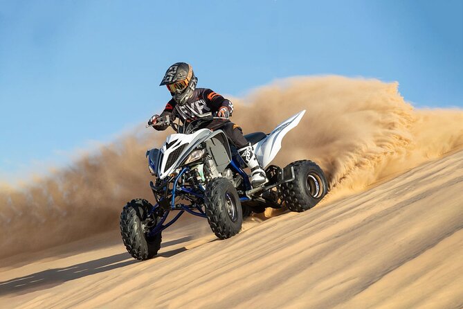 Morning Desert Safari With Quad Biking and Sandboarding - Key Points