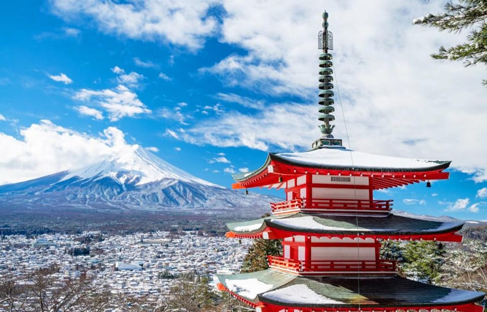 Mt.Fuji, Arakura Pagoda ,Oishi Park, Kawaguchico 1-Day Tour - Key Points