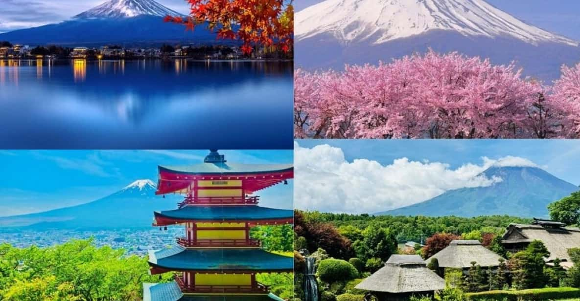 Mt Fuji, Oshino Hakai, Lake Kawaguchi, Lake Ashi 1 Day Tour - Key Points