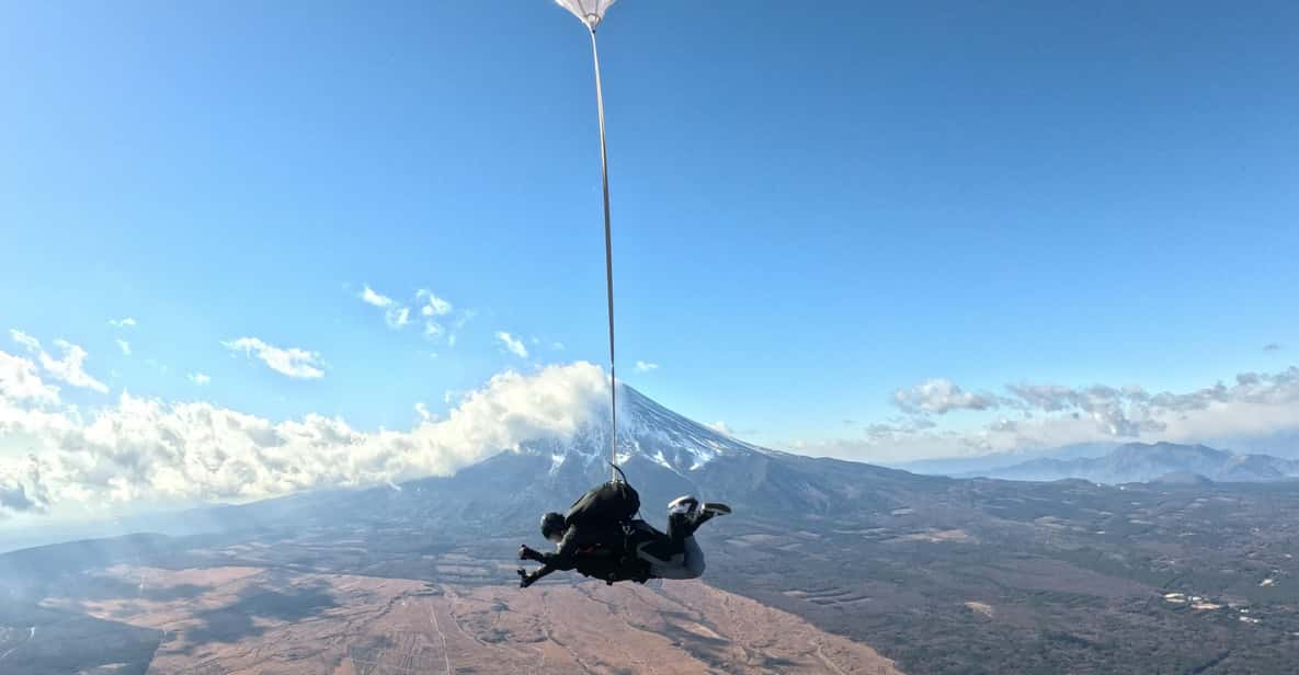 Mt.Fuji: Skydiving: Oshinohakkai - Key Points