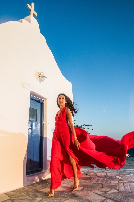 Mykonos: Private Photoshoot With Pro Fashion Photographer - Key Points