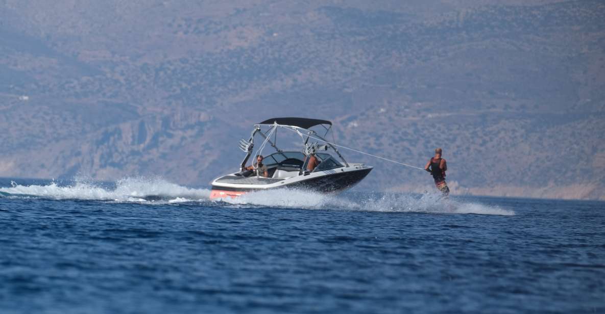 Mylopotas: Private Mastercraft X Boat Ride With Wakeboarding - Key Points