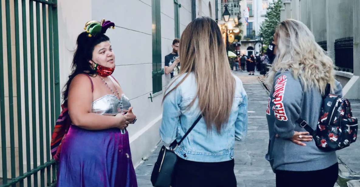 New Orleans: French Quarter Dark History Comedy Walking Tour - Key Points