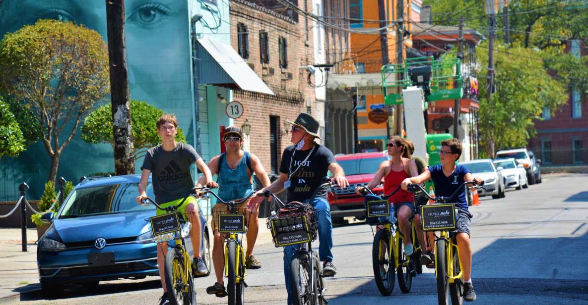 New Orleans: Guided Sightseeing Bike Tour - Key Points