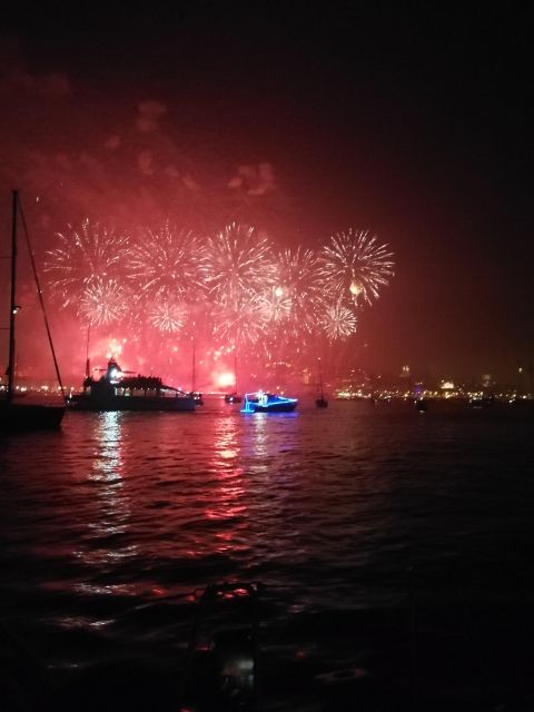 New Years Eve Fireworks Lisbon Boat Tour - Key Points