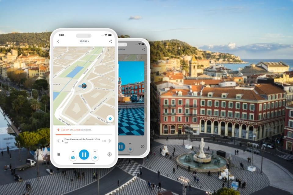 Nice City Tour: Audio Guide App in Your Smartphone - Key Points