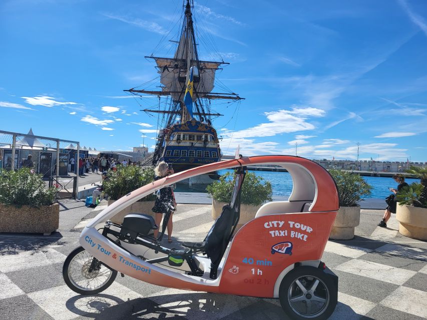 Nice: Guided Tour by Electric-Assisted Velotaxi. - Key Points