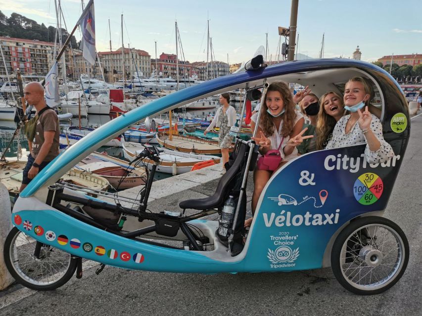 Nice: Private Guided Tour by Electric Bike Taxi - Key Points