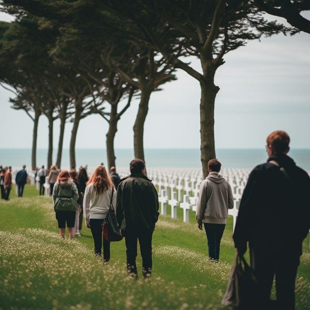 Normandy: Omaha Beach U.S. Cemetery Guided Walking Tour - Key Points