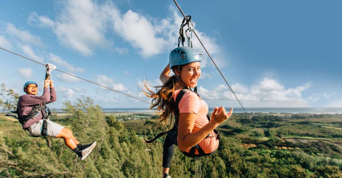 Oahu: North Shore Zip Line Adventure With Farm Tour - Key Points