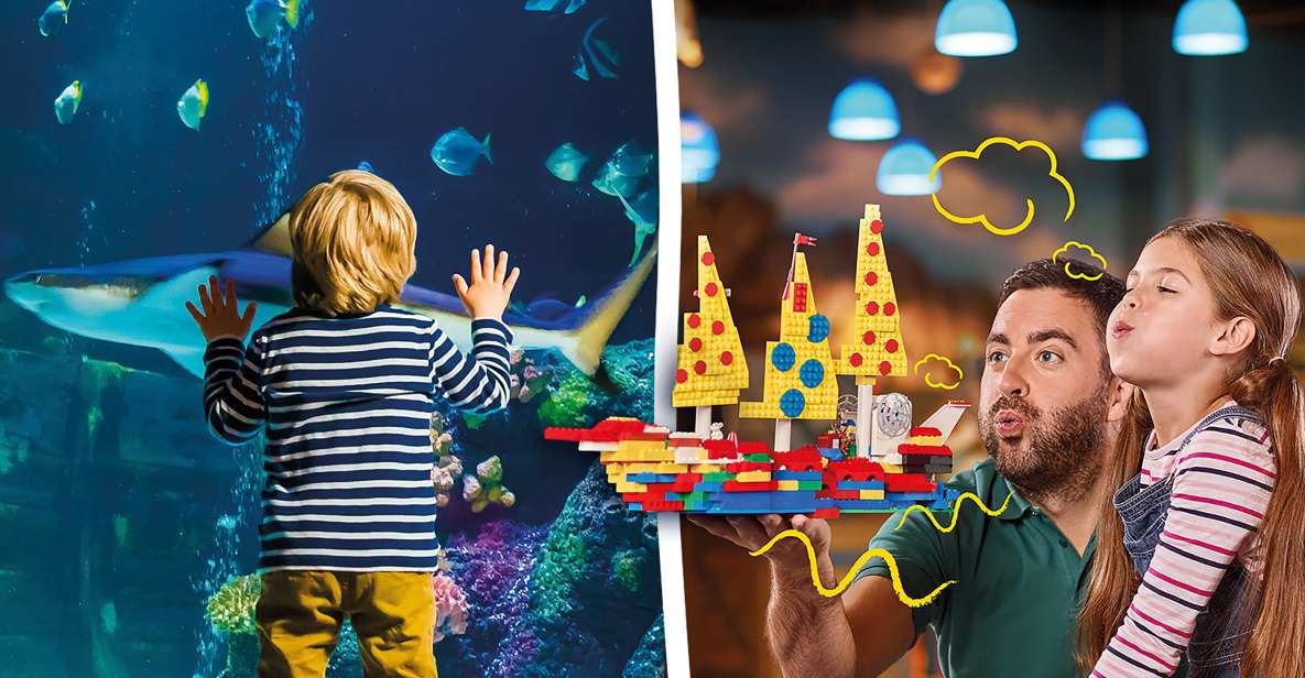 Oberhausen: LEGOLAND Discovery Centre and SEA LIFE Ticket - Key Points