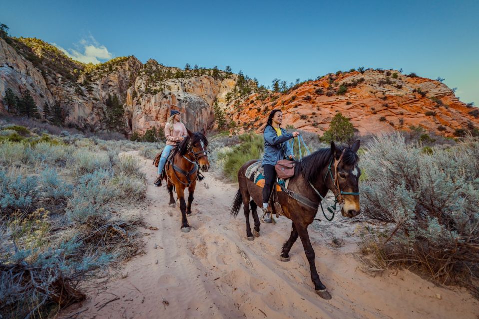 Orderville: East Zion Park White Mountain Horseback Tour - Key Points