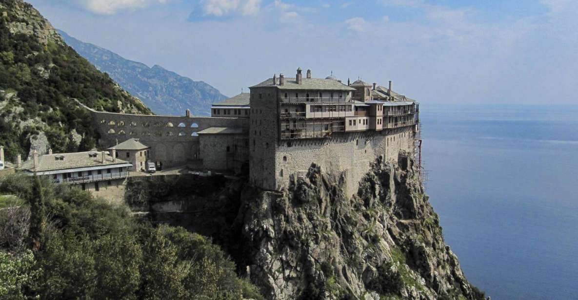 Ouranoupoli: Mt. Athos Monasteries Private Cruise - Key Points