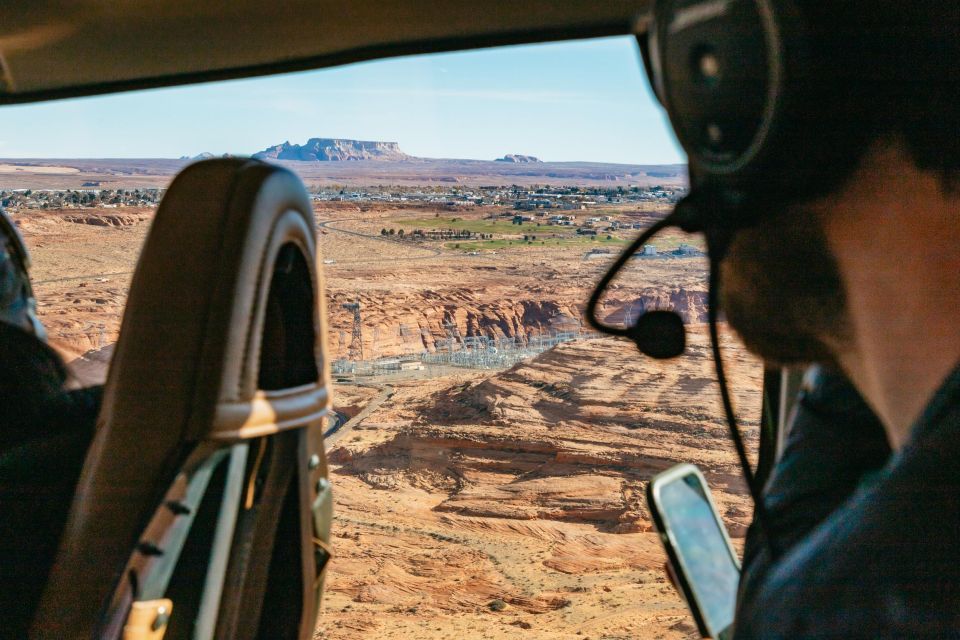 Page: Horseshoe Bend Helicopter Flight & Tower Butte Landing - Key Points