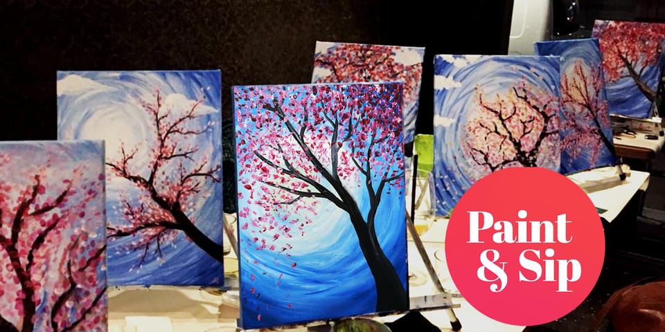 Paint & Sip: Paint and Wine Workshop With Welcome Drink - Experience Highlights