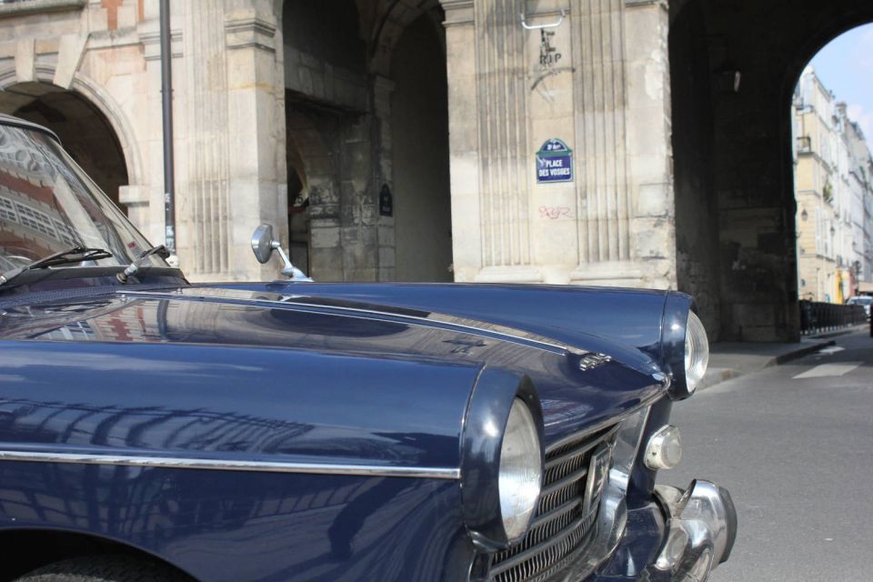 Paris: 1-Hour Tour in a Vintage Car - Key Points