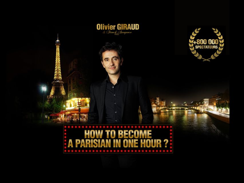 Paris: Comedy Show in English - How to Become a Parisian - Key Points