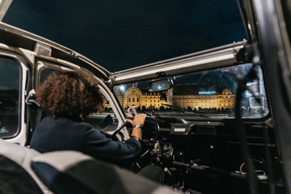 Paris: Discover Paris by Night in a Vintage Car With a Local - Key Points